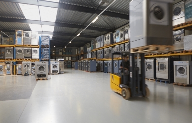 Industriële wasmachines