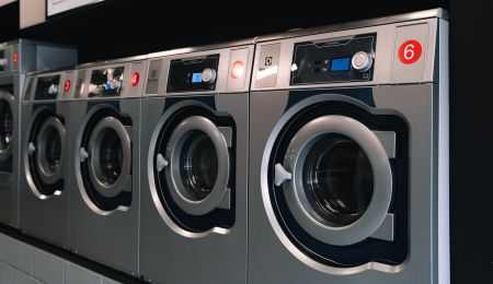 Self-service wasserette voor wasserette 't Kraantje