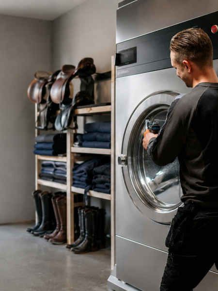 installatie-professionele-wasmachine-paardendekens